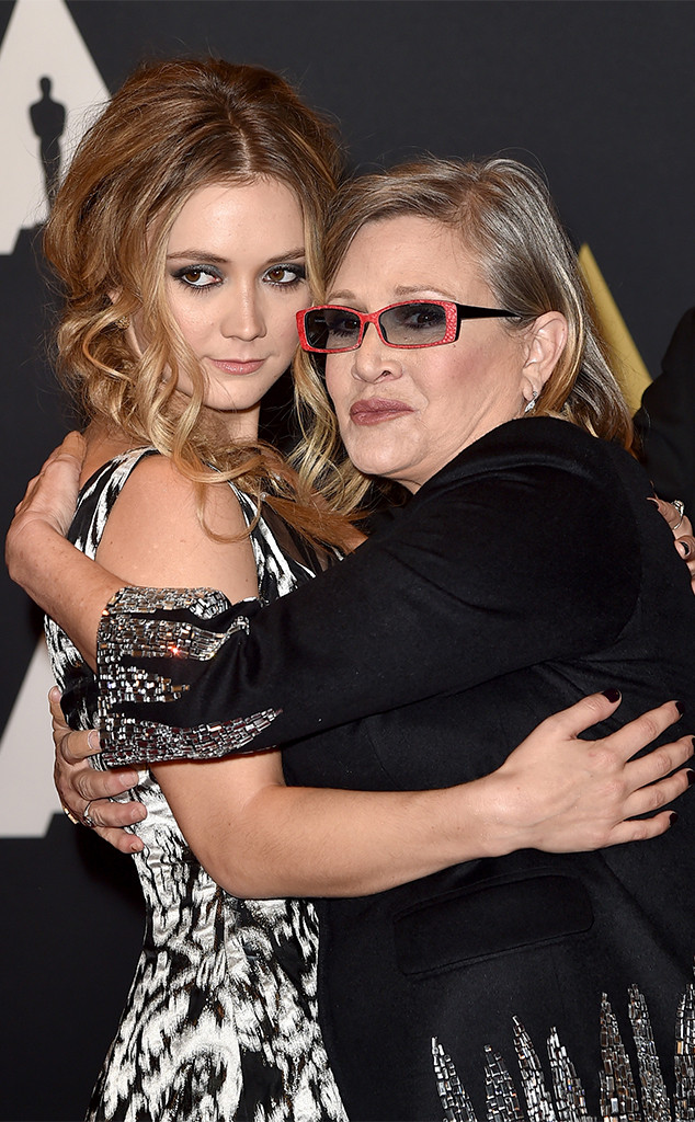 Carrie Fisher, Billie Lourd, 2015 Governors Awards